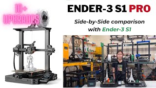 Creality Ender 3 S1 PRO: In-depth review, Ender 3 S1 VS Ender 3 S1 PRO, side-by-side comparison
