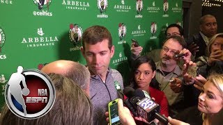 Brad Stevens reacts to Isaiah Thomas' first game for Cavaliers | ESPN