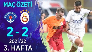 Kasımpaşa 2-2 Galatasaray MAÇ ÖZETİ | 3. Hafta - 2021/22