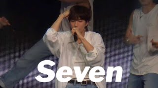 [240803]  Seven  | 오드 직캠 O.de FOCUS CAM | 엑스디너리 히어로즈 Xdinary Heroes Concert : Closed ♭eta: v6.3