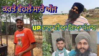 @JAANMAHAL @AMANMAHALVLOGS ਤੇ ਮਾਸੜ ਦੀ ਵੱਡੀ ਕਣਕ//ਮੀਂਹ ਨੇ ਰੋਕ ਤਾ ਕੰਮ