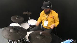 NAMM 2019 GEWA Pro L-6 Electronic Drum Kit