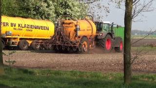 Fendt 922 Vario + Veenhuis mesttank