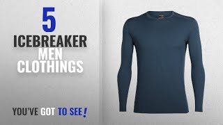 Top 10 Icebreaker Men Clothings [ Winter 2018 ]: Icebreaker Merino Men's Oasis Long Sleeve Crewe,