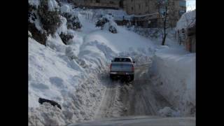 SOS neige Kabylie 2012