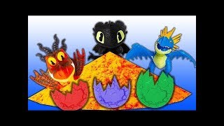 Learn Colors Names  and Numbers with Toys hidden in Sand and Dragon Toys | Toys for Kids