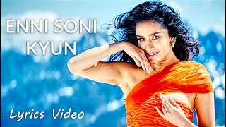 ENNI SONI KYUN Lyrics Video | SAAHO | Shraddha Kapoor | Prabhas | T-Series | Fan Made