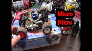 XRAY NT18T micro nitro 1/18 RC Truggy  4WD Tiny .08 Engine Restoration