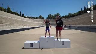 Athens, Greece at Panathenaic Stadium💖 TikTok travel, July 2020