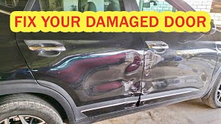 Kia Seltos Right Side Dent & Scratch Repair DIY: Before and After