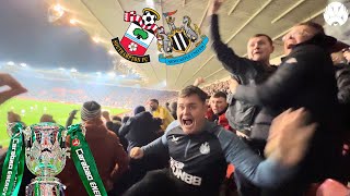 WILD CELEBRATIONS in Away End! Southampton 0-1 Newcastle Vlog