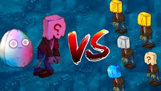 PVZ FUSION : 9 ROWS HYPO NUT VS ALL REDEEM FAMILY ZOMBIE --- V2.1.4