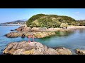 【4k】高須海水浴場と高須神社　 鹿児島県鹿屋市高須町