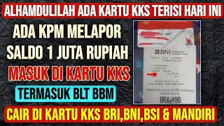 KABAR GEMBIRA DICAIRKAN KPM DI KARTU KKS 1 JUTA RUPIAH HARI INI BENARKAH BLT BBM AKAN CAIR DI KKS