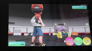 ポケットモンスター Let's Go! ピカチュウ　ロケット団幹部のアポロとのバトル