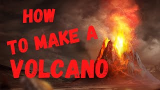 How To Make An Easy Baking Soda And Vinegar Volcano Eruption