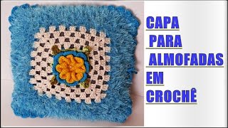 CAPA PARA ALMOFADAS EM CROCHÊ CAPA PARA ALMOFADAS EM CROCHÊ
