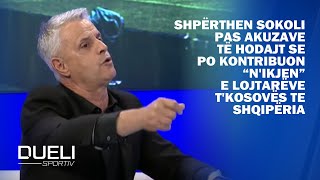 Shpërthen Sokoli pas akuzave të Hodajt se po kontribuon “n'ikjen” e lojtarëve t'Kosovës te Shqipëria