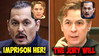 Johnny Depp Reacts Amber Changing Her Stories And Dodging His Lawyers' Questions