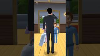 Yuta _Ayah Mio Dipecat Karena Terlambat_ ⏰💼  #short #animasi #sakuraschoolsimulator #cartoon #fypage