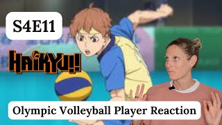 Olympic Volleyball Player Reacts to Haikyuu!! S4E11: 