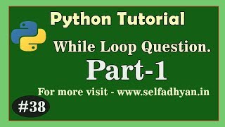Python Loop - While (1) : - Python Tutorial in Hindi- Python for Class 11 CBSE