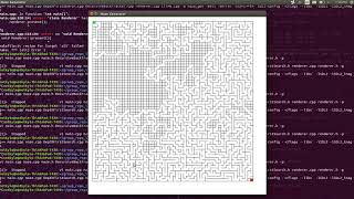 Maze Generator using SDL2