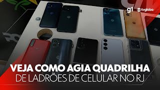 Investigação mostra como atuava quadrilha de roubo a celulares que agia no Rio #g1 #JN #notícias