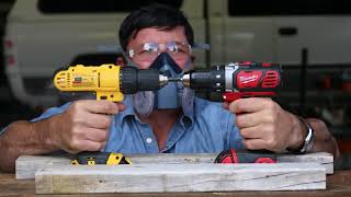 Toughest Cordless Drills Torture Test - Dewalt or Milwaukee?