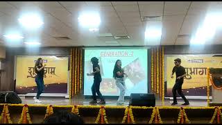 My College Dance Performance || Tu Meri song || Bang Bang || #youtube #youtubeshort #shorts