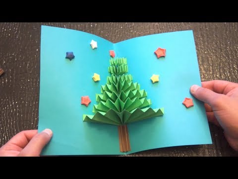 DIY 3D Christmas Pop Up Card | Very Easy | How to make | TCraft DIY 3D Christmas Pop Up Card | Very Easy | How to make | TCraft