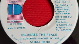 Shabba Ranks - Increase The Peace