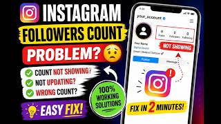 Instagram Followers Count Not Showing Problem | Fix Followers Display Issue (2026)