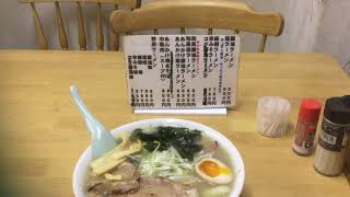 【 小樽ラーメン ラーメン めん恋亭 】であんかけ塩ラーメン 麺大盛りは サービスで サンマー麺みたいに美味しいわあ  20180107