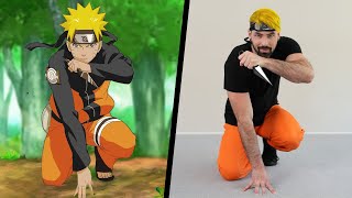 Tried the HARDEST Stunts From Anime IN REAL LIFE