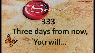 Angel Message:- 🧚‍♂️333🌈Universe Sign For You🦋Three Days From Now✨#LOA | Divine Guidance 1111