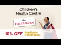 Sunway Specialist Centre Damansara is offering 10% off Paediatric Vaccinations!