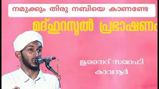 ഹജ്ജ് ചെയ്യാതെ ഹജ്ജ് ലഭിച്ച പാവപ്പെട്ടവന്റെ കഥ | hubburasool speech | ജുനൈദ് saqafi kavanur