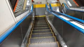 JR八王子駅中央線３番線４番線下りエスカレーターHachioji station chuo line Escalator