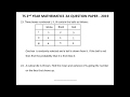 TS Inter 2nd Year Maths 2A (EM) 2019, 2017, 2016 Question Paper - Boards