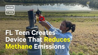 FL Teen Creates Device That Helps Reduce Methane Emissions