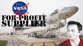SpaceX beats Boeing to become NASA's top for profit supplier