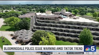 Bloomingdale police issue warning on trespassing amid ongoing TikTok trend