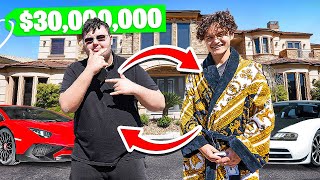 Switching Lives With a Billionaire Kid for 24 Hours (Richest Kid in America)