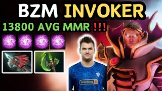 🔥 RANK 11 BZM INVOKER Midlane Gameplay 7.37e 🔥 Grandmaster Tier - Dota 2