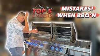 Top 5 biggest mistakes you make grilling (and how to avoid them)