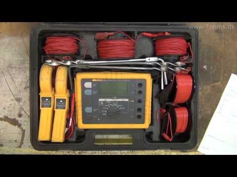 Earth ground testing with Fluke 1625 Earth ground testing with Fluke 1625