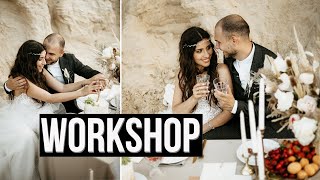 Свадебная фотосессия. Киевское море. Workshop.