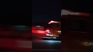 LA County Fire Dept E42 Responding