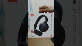 The JBL Tune 520BT Wireless On Ear Headphones with Mic, Pure Bass Sound, Upto 57 Hrs Playtime